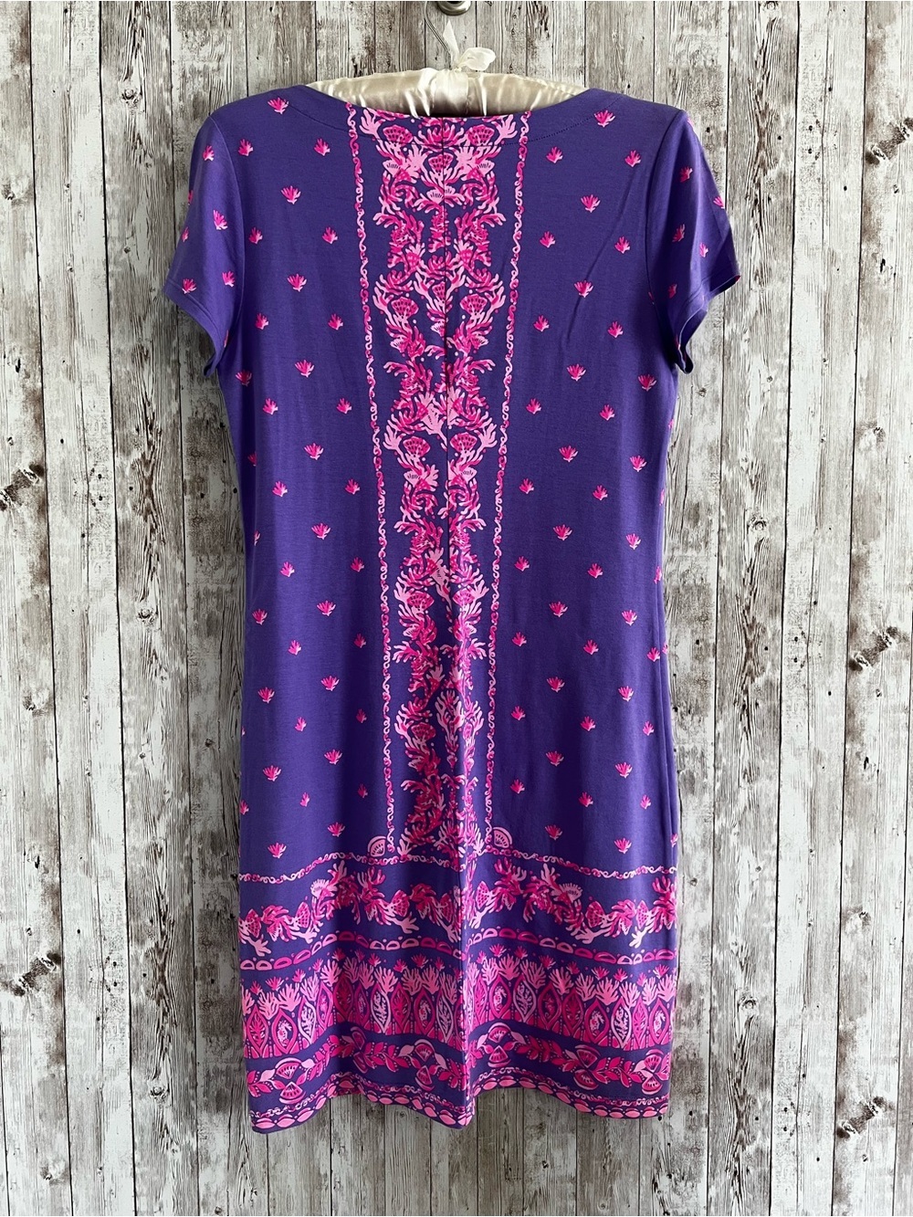 Lilly Pulitzer Sophiletta Mystical Purple Dress Pink UPF50 Small - Picture 3 of 5